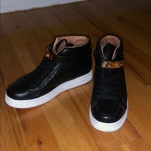 Black High Top Coach Sneakers!